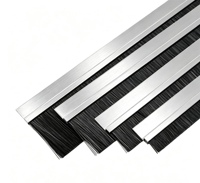 Brosse de joint en nylon pour bas de porte