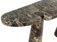 Meubles d'entrée modernes et minimalistes de luxe, table d'entrée en marbre, table console en marbre naturel