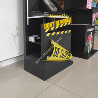 Étagère de présentation pour magasin de détail, en carton ondulé, pliable, présentoir pop-up pour bouteilles, produits cosmétiques et maquillage