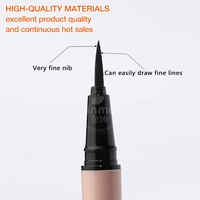 Blush Pink Liquid Lipstick und Contour Lip Liner Duo Wisch feste wasserdichte Formel