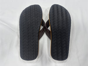 Tapis de yoga classique pour hommes, tongs en <span class=keywords><strong>cuir</strong></span> avec soutien de la voûte plantaire, coussin confortable, sandales de marche, sandales à enfiler, été, intérieur et extérieur - Product Image 4