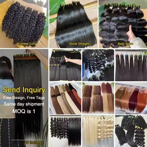 Perruque Lace Front <span class=keywords><strong>Jennifer</strong></span> en Cheveux Brésiliens Remy, Styles Courts Bouclés, Tresses Longues Yaki, Sans Colle, Marron, pour Femmes - Product Image 5