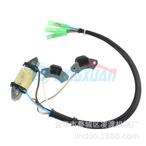 Bobina de encendido para motor fueraborda Yamaha de 2 tiempos y 30 CV, 69P-85541-09, para reparación o reemplazo - Product Image 2