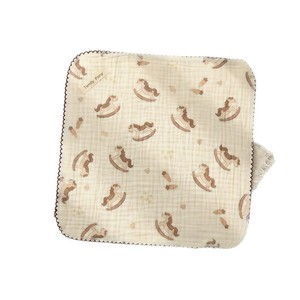 Ensemble de serviettes pour bébé en mousseline tissée, 100% coton biologique, doux, à séchage rapide, motif floral, utilisable comme lingette pour <span class=keywords><strong>le</strong></span> visage, <span class=keywords><strong>mouchoir</strong></span>, bavoir anti-salive et débarbouillette, pour enfant - Product Image 1