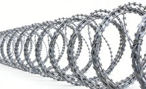 सबसे अच्छा विक्रेता गैल्वेनाइज्ड सुरक्षा बाड़ लगाना कॉन्सर्ट टेना प्राइस एंटी चढ़ाई ब्लेड तार जेल रेजर बार्बेड वायर - Product Image 3