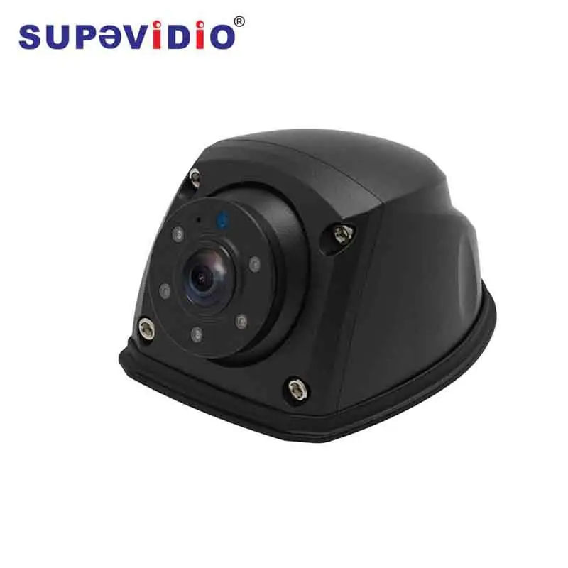 Caméra de vue latérale robuste AHD 720P Mini caméra à montage latéral IR Vision nocturne caméra de stationnement de recul étanche pour camion RV Bus