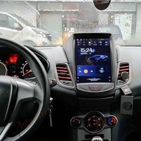 Radio para Auto Tesla con Reproductor Multimedia Android 9 para Ford Fiesta 2008-2016, GPS, Navegación, Unidad Principal, Radio, Grabadora, Estéreo