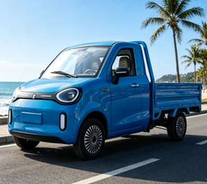 Mini véhicule utilitaire électrique commercial avec système de freinage à disque avant et à tambour arrière, capacité de chargement élevée, <span class=keywords><strong>camion</strong></span> utilitaire électrique équipé - Product Image 4