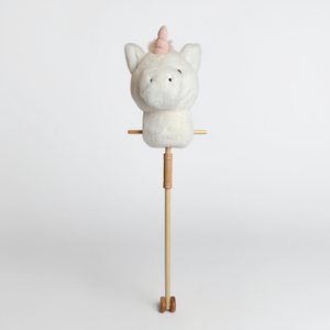 Nuevo Caballo de Juguete Desmontable con Forma de Unicornio Blanco, Accesorio para Actuaciones Infantiles - Product Image 2