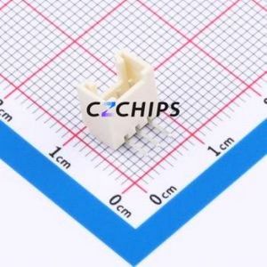 HC-HY2.0-3AW-M Wire-to-Board Pin Header Bent Lead Through Hole,P=2mm Connector 1x3P 2mm Right Angle Insert HY - Product Image 1