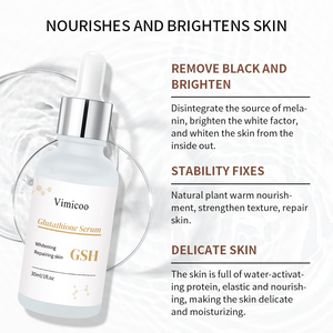 Sérum Éclaircissant <span class=keywords><strong>Visage</strong></span> Marque Blanche au Glutathion – Réparation de la Barrière Cutanée et Unification du Teint – Essence <span class=keywords><strong>Visage</strong></span> Femme pour Peaux Sensibles - Product Image 4