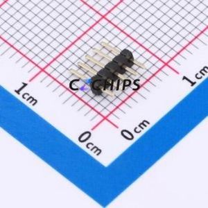 HC-PZ127-7.2L-1x5PZ Pin Header Through hole Component (THT),P=1.27mm Connector 1x5P 1.27mm Pin Header Single Row - Product Image 2