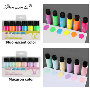 Set di Colori Acrilici Panwenbo 60ml, Pigmenti Artistici Ricchi di Colore, Vernice Acrilica Non Tossica per Dipingere su Tela - Product Image 6