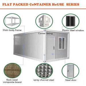 Maisons containers 3 pièces <span class=keywords><strong>à</strong></span> <span class=keywords><strong>vendre</strong></span> maison prête <span class=keywords><strong>à</strong></span> vivre avec 2 chambres maisons luxueuses maison préfabriquée 40 pieds étages maisons container - Product Image 6
