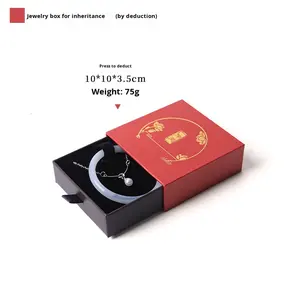 Caja <span class=keywords><strong>de</strong></span> embalaje <span class=keywords><strong>de</strong></span> pulsera tradicional <span class=keywords><strong>de</strong></span> terciopelo ecológico con borla <span class=keywords><strong>de</strong></span> cinta con diseño <span class=keywords><strong>de</strong></span> estilo <span class=keywords><strong>de</strong></span> cajón para joyería <span class=keywords><strong>de</strong></span> aniversario - Product Image 6