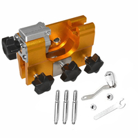 Affûteur de chaîne de tronçonneuse portable en alliage d'aluminium, manivelle manuelle, scies électriques, kit de réglage de l'affûtage de la chaîne de tronçonneuse, peut être déplacé, outils de ponçage