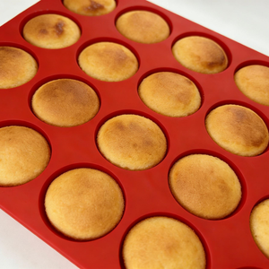 <span class=keywords><strong>Stampo</strong></span> per <span class=keywords><strong>Muffin</strong></span> in Silicone Antiaderente Senza BPA, Grado Alimentare, Forma Rotonda, 24 Cavità, <span class=keywords><strong>Stampo</strong></span> per Cupcake in Silicone - Product Image 6