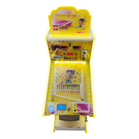 Machine de flipper à monnayeur personnalisée pour enfants avec levier, distributeur de tickets de récompense et mécanisme à monnayeur