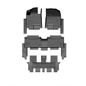 Alfombrillas de Alta Calidad Antideslizantes de TPE 3D 5D para Coche, Alfombrillas Delanteras y Traseras para KIA SORENTO 2024 - Product Image 1