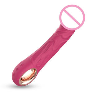 Ipx7 Wasserdichter Rosen simulations vibrator Weicher <span class=keywords><strong>Penis</strong></span> <span class=keywords><strong>Penis</strong></span> 10 Frequenz weiblicher Masturbation vibrator - Product Image 1