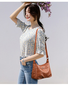 Bolso grande de mujer, bolso de mano de cuero PU suave a la moda, bolso informal, versátil, de gran capacidad, bolsos de hombro portátiles - Product Image 2