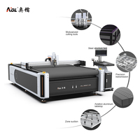 Máquina de Corte de Espuma de Poliuretano Compuesta con Cuchilla Oscilante CNC AOL de 0.1 mm de Precisión de Corte, Alimentación Automática de un Solo Cabezal