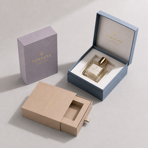Caja de Cartón Reciclable y Ecológica con Logotipo Personalizado, Caja de Regalo de Perfume de Lujo para Cuidado de la Piel - Product Image 2