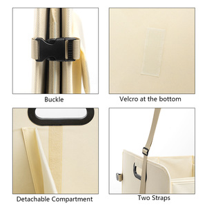 Nueva bolsa de almacenamiento para coche, organizador de coche con múltiples compartimentos independientes, organizador de maletero de coche - Product Image 4