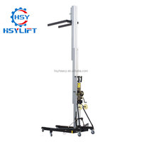 Plateforme élévatrice mobile légère pour la manutention de matériaux, hauteur de levage de 3,5 m à 7,9 m, capacité de 200 kg, 300 kg, 500 kg