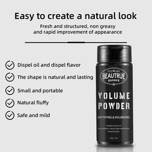 Personalizzato bulk Mens Hair Styling polvere secca Private Label OEM ODM Hair Styling Fluffy Dry Volume Powder For Men - Product Image 4