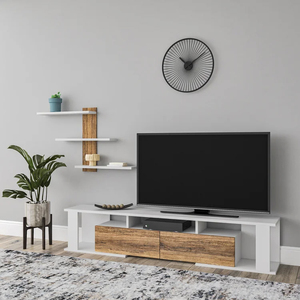 Unité murale <span class=keywords><strong>TV</strong></span> Led Lcd universelle personnalisée, <span class=keywords><strong>socle</strong></span> de vitrine, armoire de 32 pouces avec système de musique - Product Image 4