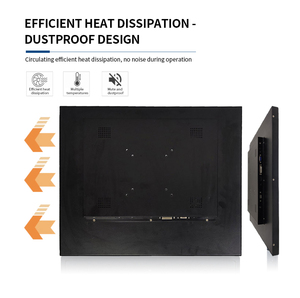 एकीकृत पीसी स्पेस-सेविंग डिजाइन सरल स्थापना के साथ इंच ऑल-इन-वन औद्योगिक मॉनिटर 10.1 टच समाधान - Product Image 3