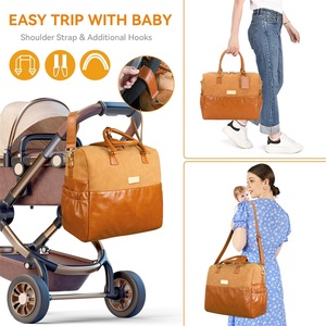 <span class=keywords><strong>Bolsa</strong></span> de Pañales Personalizada Multifuncional, Organizador de Bebé, <span class=keywords><strong>Bolsa</strong></span> de Mamá con Correa <span class=keywords><strong>para</strong></span> Cochecito, <span class=keywords><strong>para</strong></span> Viajes y <span class=keywords><strong>Hospital</strong></span> - Product Image 2