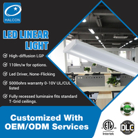 Luminaires Intelligents pour Intérieur, Magasin, École, Bureau, Plafonniers Suspendus, 20w 30w 40w 60w 80w, Tube LED SMD