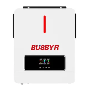 Busbyr BS4 Eco 4200W 6200W casa nova energia inversor solar com painel sensível ao toque