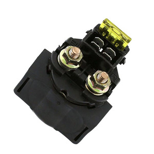 Relais de solénoïde de démarrage pour moto Kawasaki Bayou 220 KLF220 KLF250 88-02, en plastique noir, numéro de pièce 25604 - Product Image 2