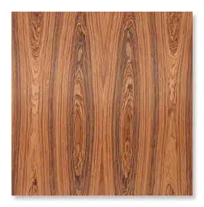 3mm 5mm kayu Mdf laminasi lembar lapisan kayu alami kayu putih Oak balas Rosewood untuk panel dinding