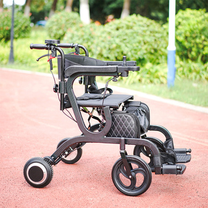 Aide à la marche électrique multifonctionnelle pliable 3 en 1 pour personnes âgées - Product Image 3