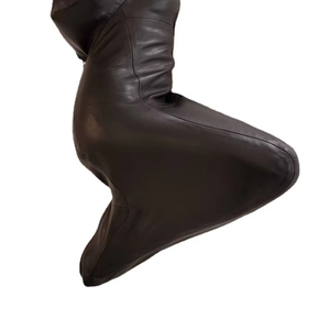 <span class=keywords><strong>Combinaison</strong></span> Zentai en similicuir <span class=keywords><strong>latex</strong></span> effet mouillé sexy pour hommes grandes tailles, lingerie érotique, tenue fétichiste gay, costume de prisonnier cosplay - Product Image 3