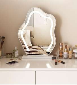 <span class=keywords><strong>Tocador</strong></span> Moderno Personalizado con Espejo LED, Cajones de Almacenamiento y Madera MDF para Dormitorio - Product Image 3