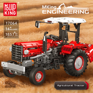 Moule <span class=keywords><strong>King</strong></span> 17064 Technicales Tracteur Agricole Fermier Voiture Blocs de Construction Ingénierie Série Briques Jouets pour Cadeau de Noël - Product Image 2