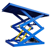 Plateforme élévatrice à ciseaux fixe 4500 kg, plateforme élévatrice hydraulique à ciseaux, table élévatrice robuste pour la manutention des matériaux en entrepôt