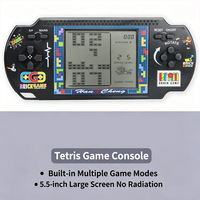 Console de jeu portable rétro avec grand écran de 3,5 pouces, appareil de jeu éducatif pour enfants, puzzle, jouet électronique nostalgique