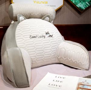 Bantal Kursi Kantor Bahan Sutra Es Lateks untuk Membaca, Mainan Boneka Plush - Product Image 4