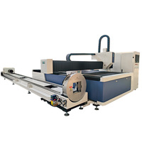 Machine de découpe laser à fibre intégrée pour tôles et tubes 3015 1500W 3000W 6000W CNC pour métaux