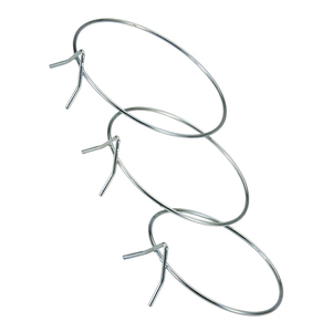 Support mural pour pot de fleurs en zinc, 14 cm - Product Image 1