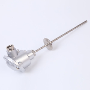 Sanitary Flange Type Resistance Temperature Transmitter Pt100 4 20Ma Industrial Measurement Module - Product Image 1