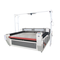 Machine de découpe laser automatique de type portique pour tissus et cuir avec support IA, caméra CCD 1626, haute vitesse et refroidissement par eau