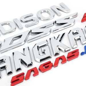 Etiqueta Adhesiva 3D de Plástico con Diseño Personalizado de su Marca, Placa con Nombre, Logotipo, Emblema Cromado para Equipos Industriales, Herramientas, Máquinas - Product Image 5