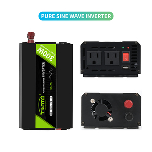 300W pura onda sinusoidale auto Inverter DC 12V a AC 120V con porta USB, certificato FCC, TP300W-12V per il mercato degli Stati Uniti - Product Image 2